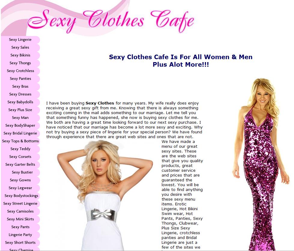 www.sexy-clothes-cafe.com